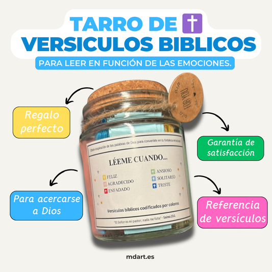 Tarro de Versículo Bíblicos