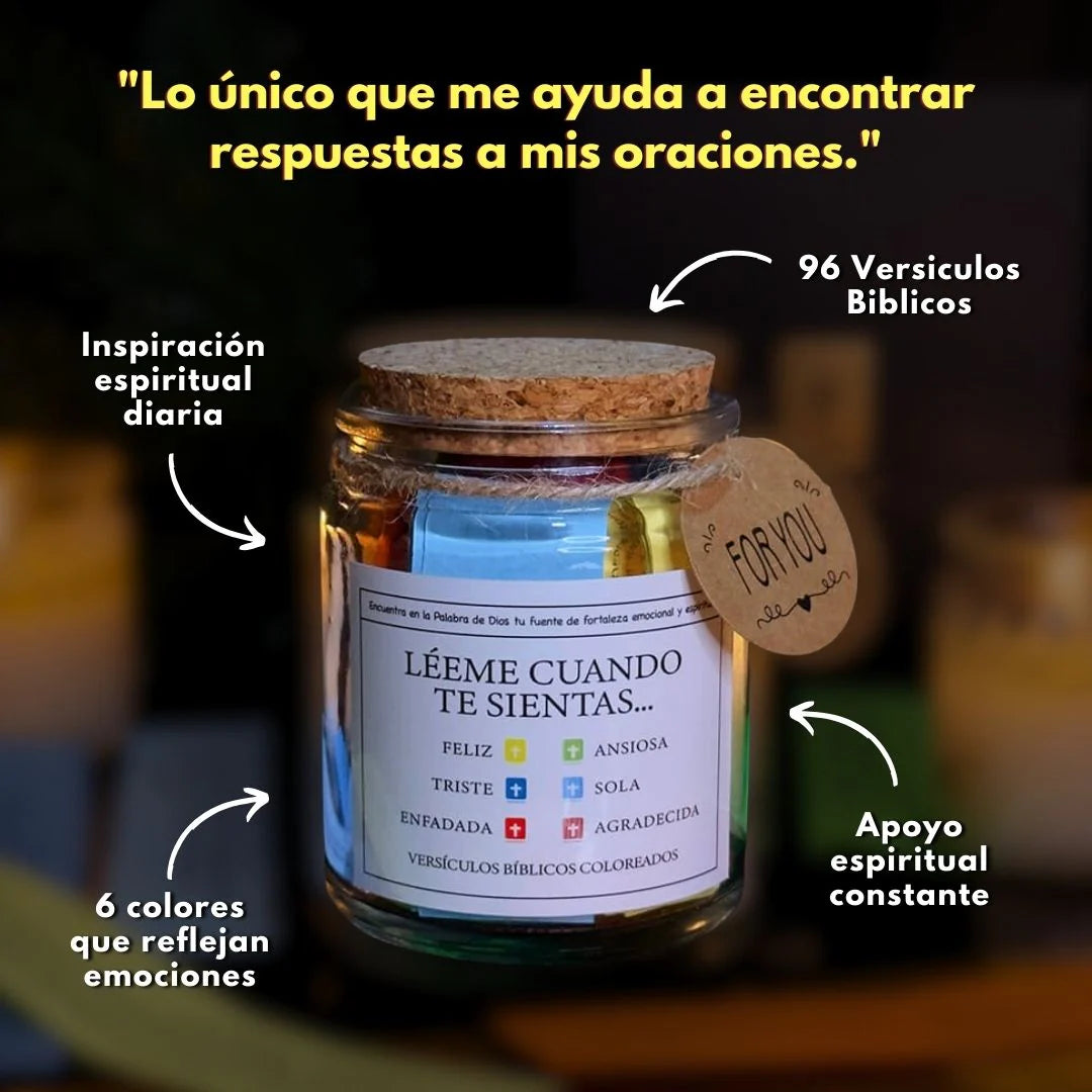 Tarro de Versículo Bíblicos