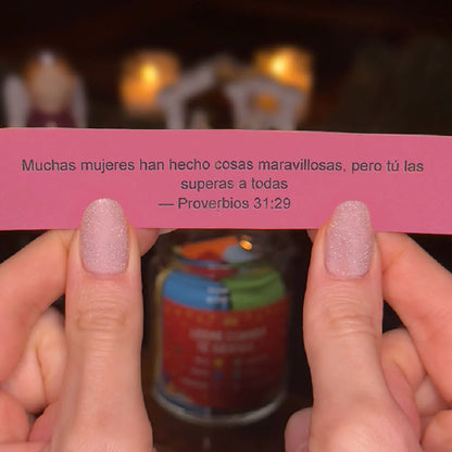 Tarro de Versículo Bíblicos